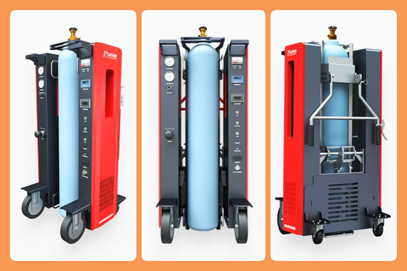 SF6 gas filling device
