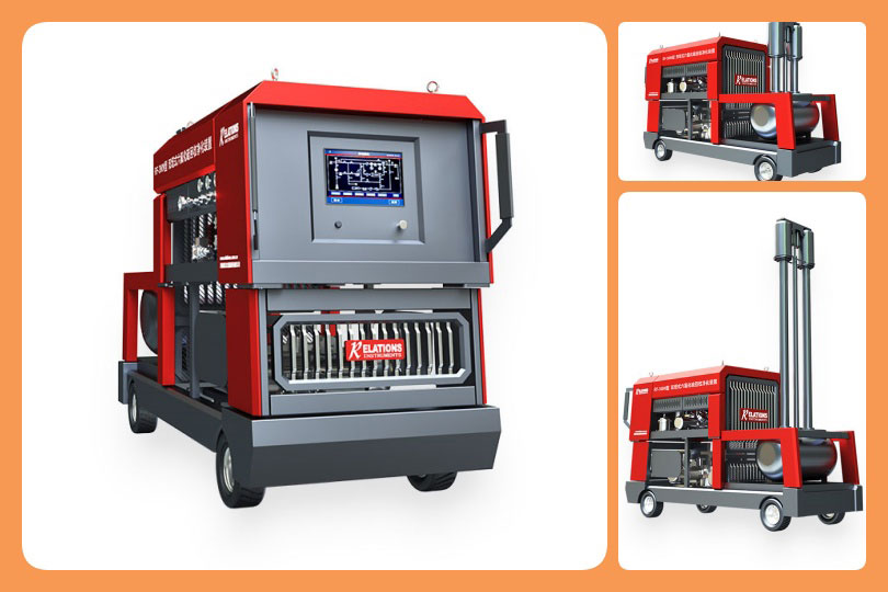SF6 gas recovery, purification and detection device for SF6 waste gas reuse operation