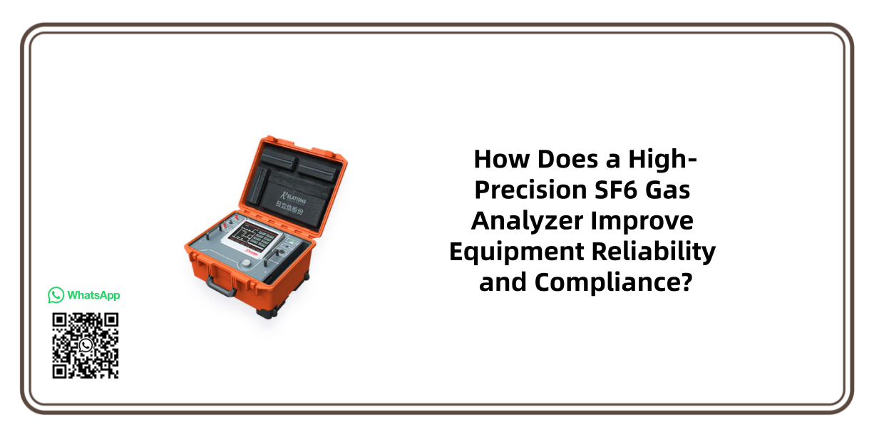 How Does a High-Precision SF6 Gas Analyzer Improve Equipment Reliability and Compliance