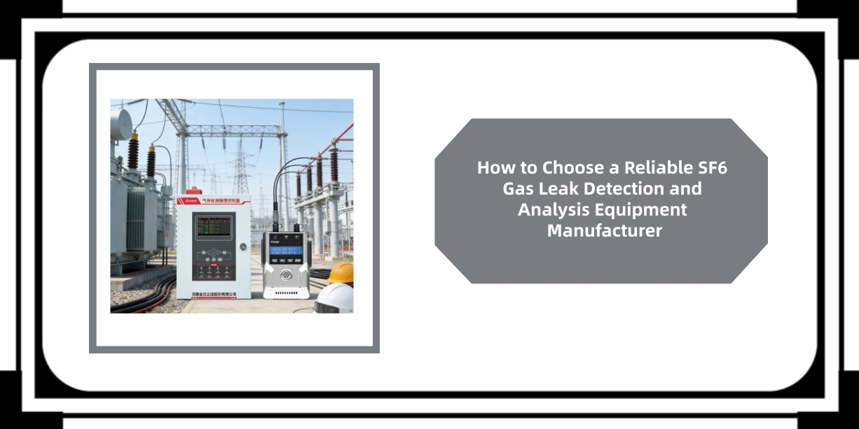 How to Choose a Reliable SF6 Gas Leak Detection and Analysis Equipment Manufacturer