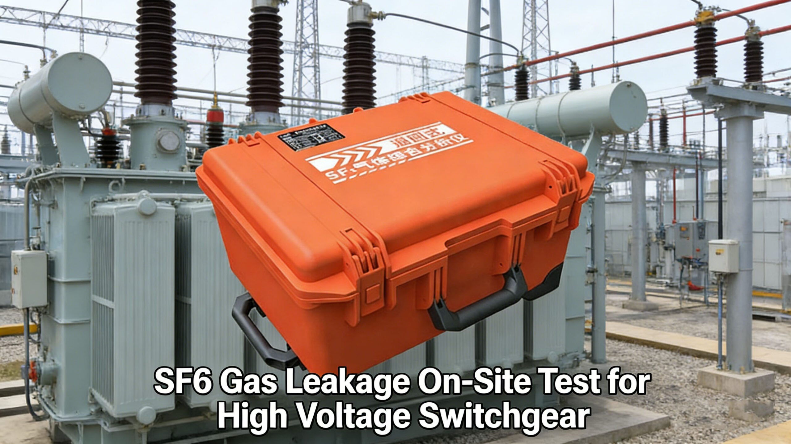 SF6 Gas Leakage On-Site Test for High Voltage Switchgear
