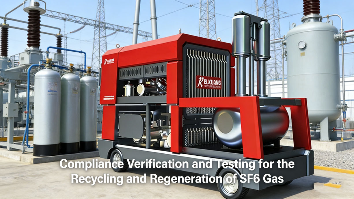 Compliance Verification and Testing for the Recycling and Regeneration of SF6 Gas