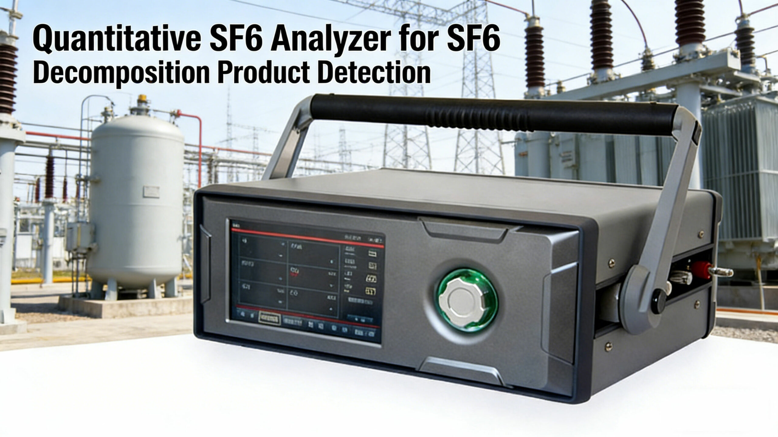 Quantitative SF6 Analyzer for SF6 Decomposition Product Detection