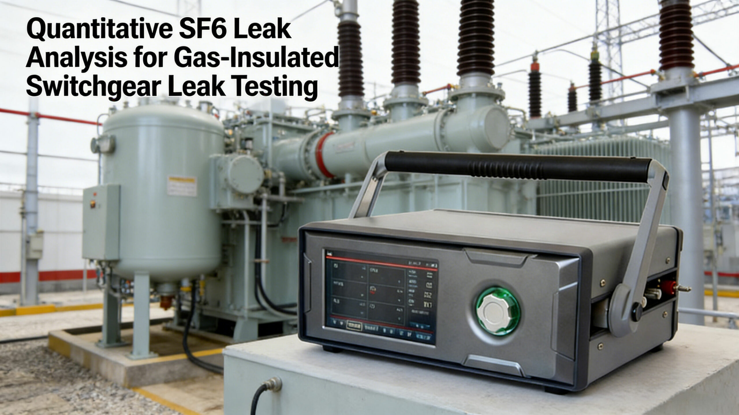Quantitative SF6 Leak Analysis for Gas-Insulated Switchgear Leak Testing in UAE