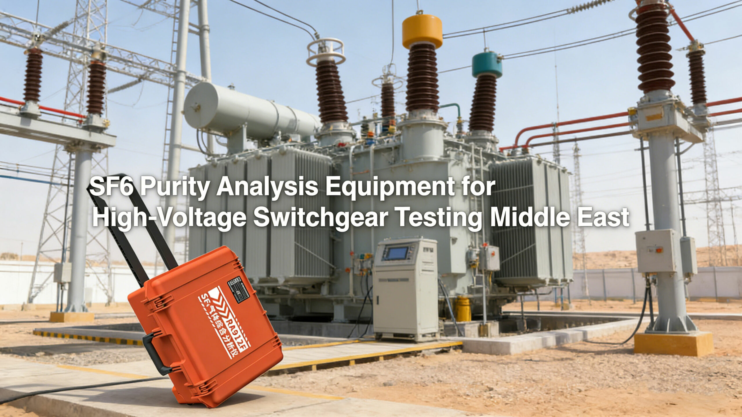 SF6 Purity Analysis Equipment for High-Voltage Switchgear Testing Middle East