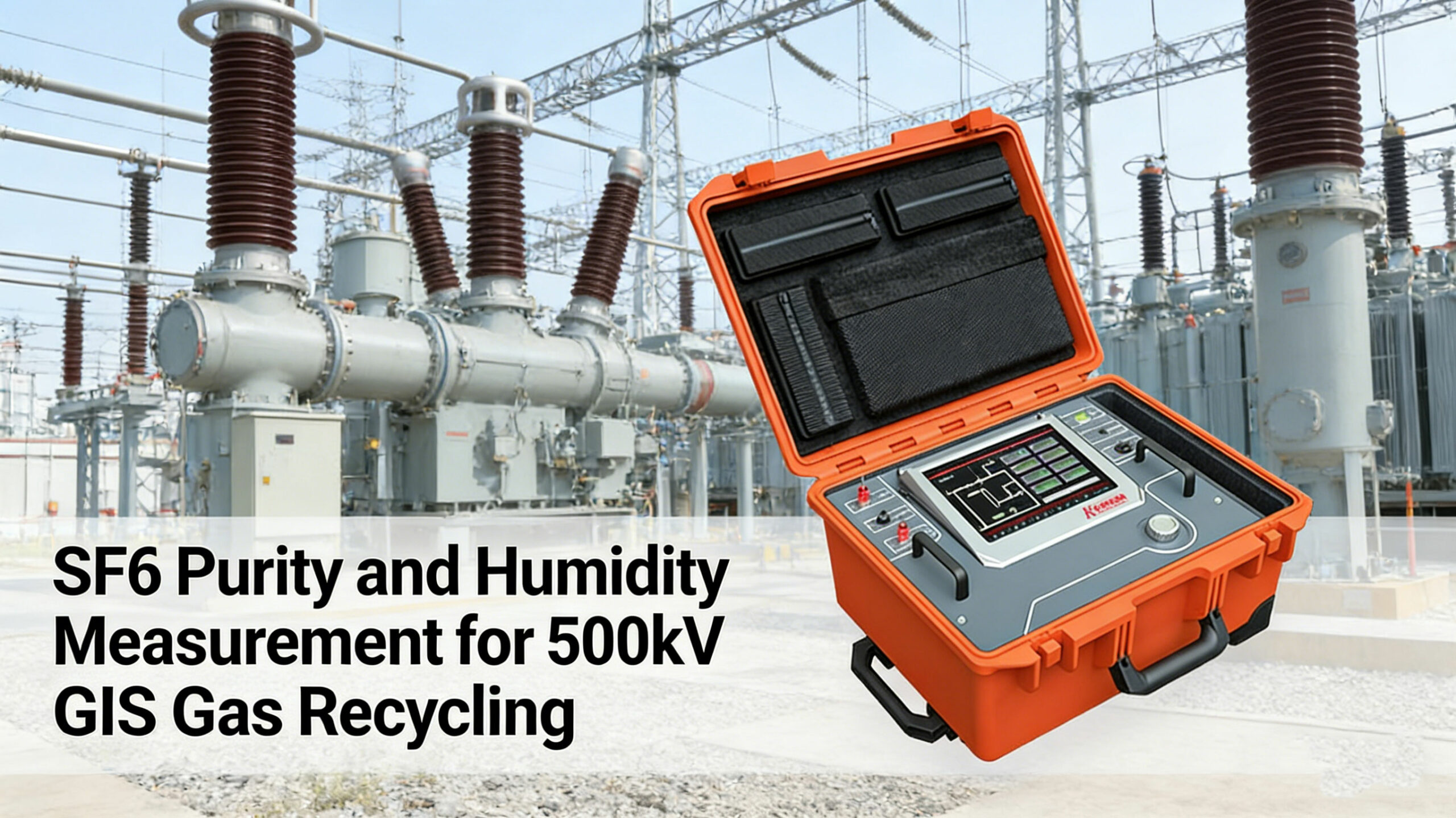 SF6 Purity and Humidity Measurement for 500kV GIS Gas Recycling