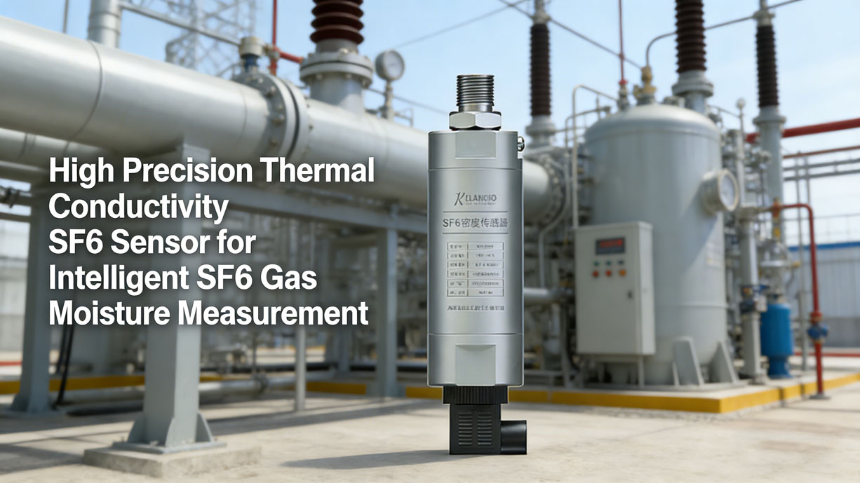 High precision thermal conductivity SF6 sensor for Intelligent SF6 gas moisture measurement