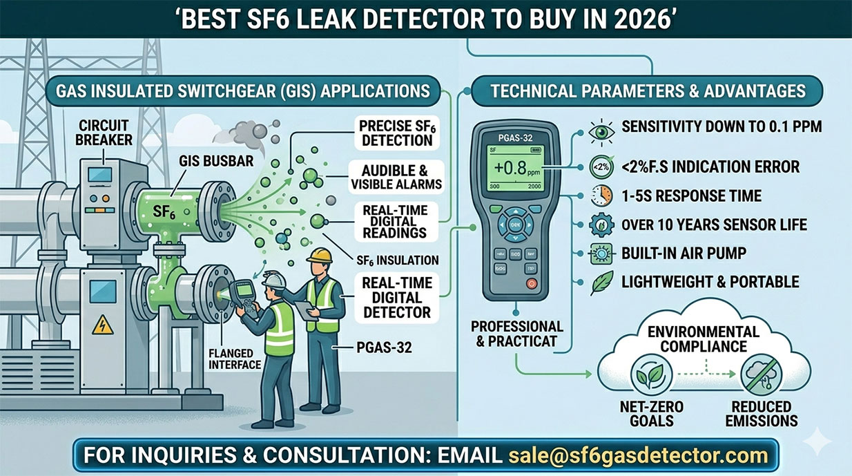 Best SF6 Leak Detector to Buy in 2026