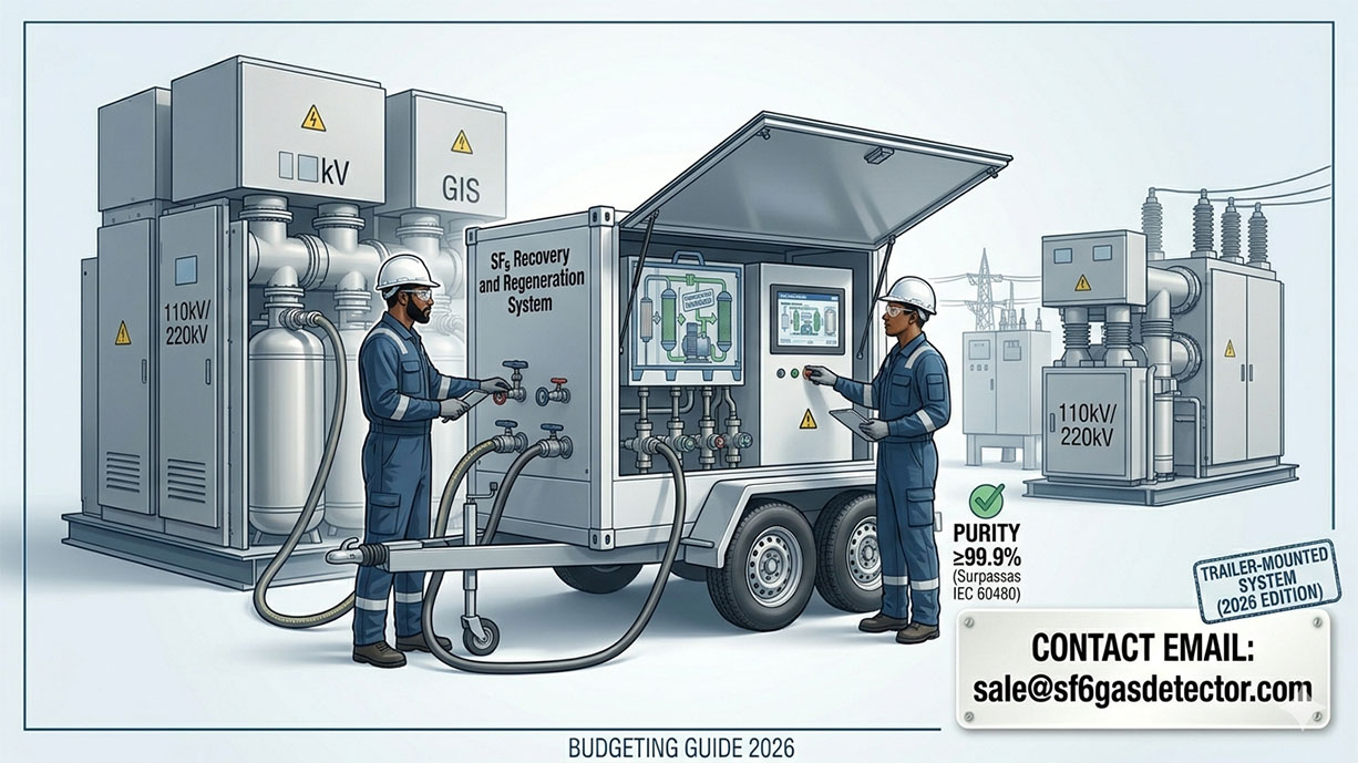 How Much is the Cost of SF6 Gas Disposal and Recycling System 2026 for Power Utilities?