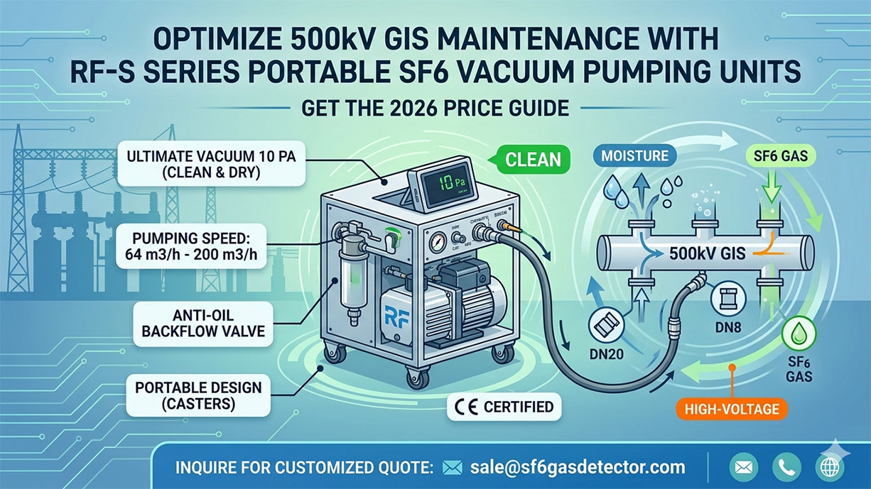 Price of Portable SF6 Vacuum Pumping Unit for 500kV GIS (2026 Guide)