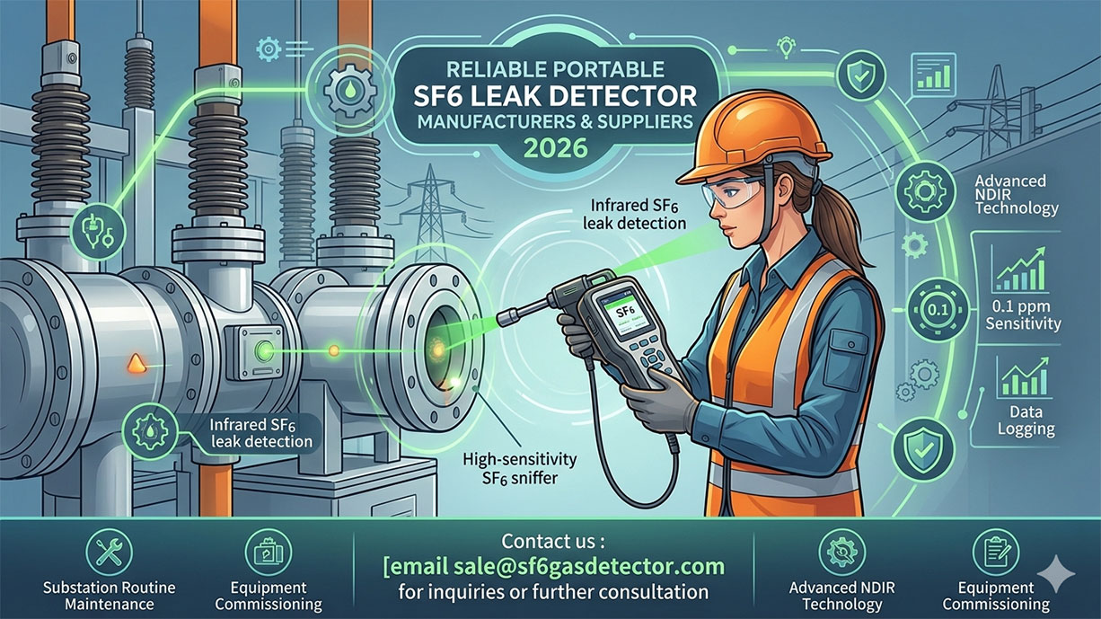 Reliable Portable SF6 Leak Detector Manufacturers & Suppliers 2026