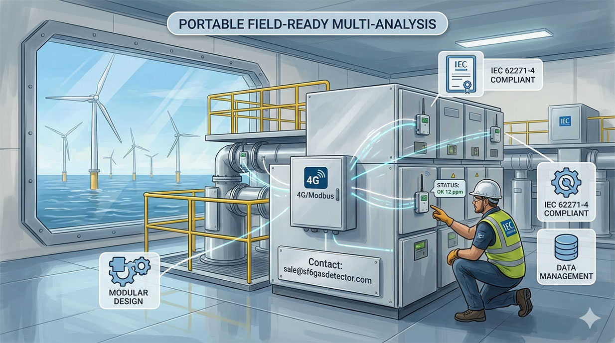 What is the Best SF6 Leakage Monitoring Solution for New Energy Power Plants?
