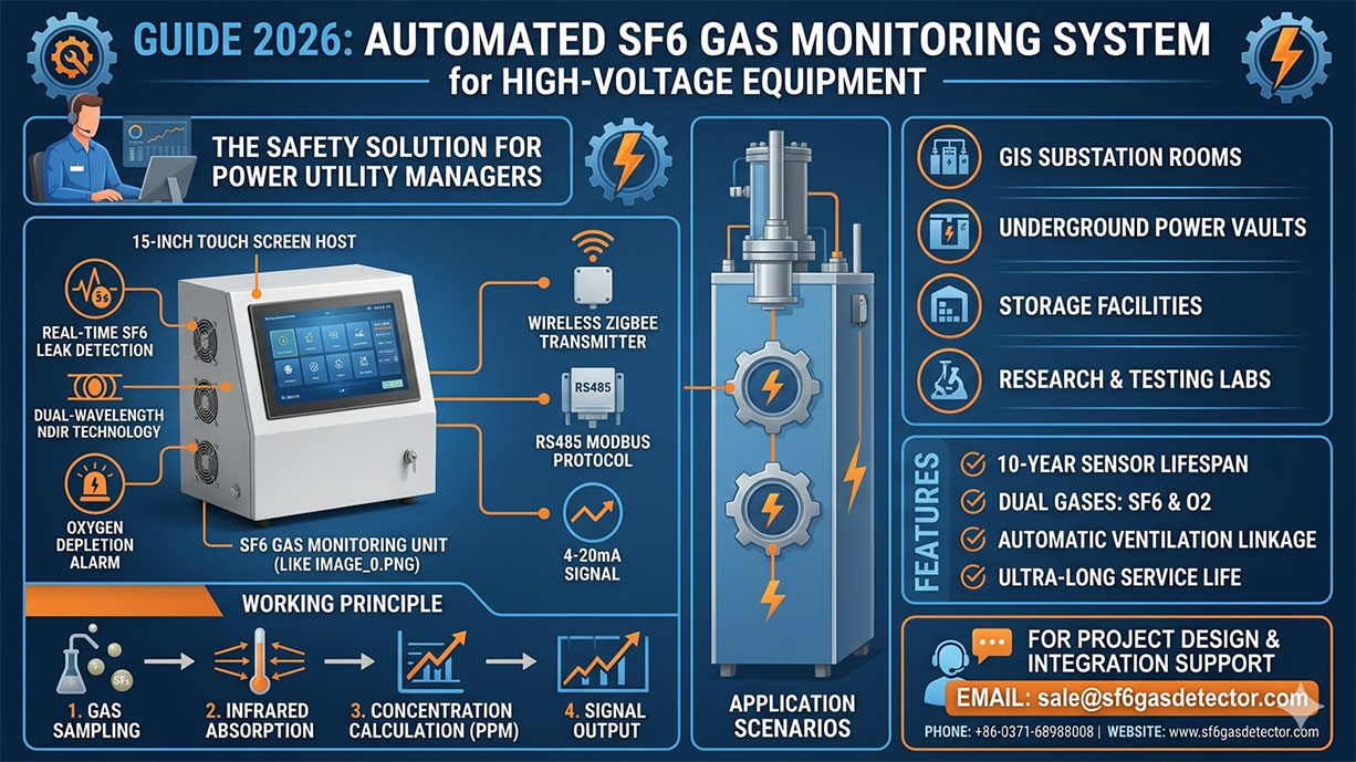 Automated SF6 Gas Monitoring System for High-Voltage Equipment Guide 2026