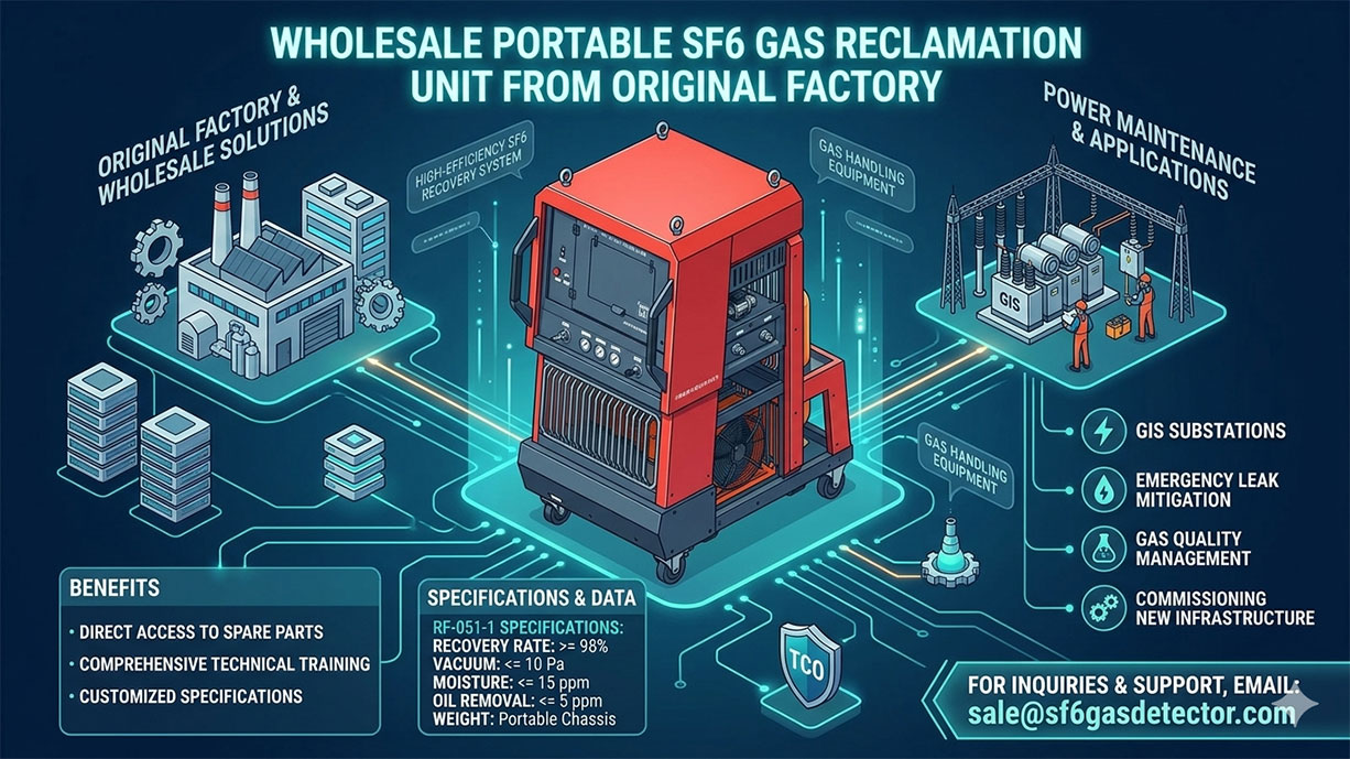 Wholesale Portable SF6 Gas Reclamation Unit: Factory-Direct Solutions for Efficient Power Maintenance